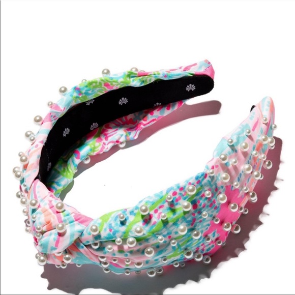 COPY - Lele x Lilly Seaing Things Pearl Headband - Picture 2 of 4